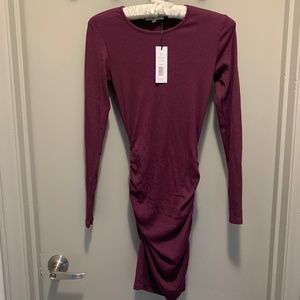 Michael Stars Jordan Dress in Plum